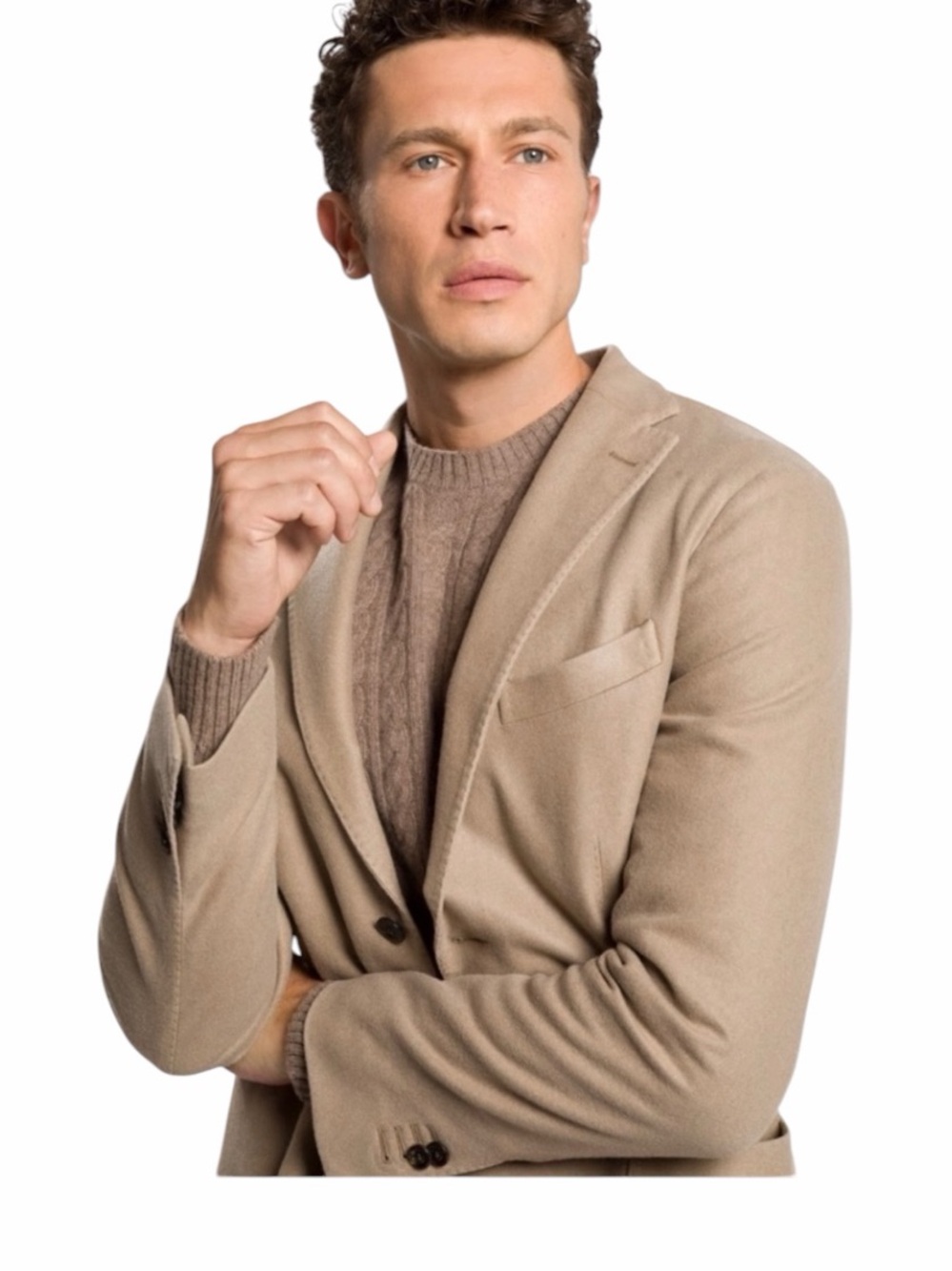 - Boglioli 100% Cashmere Made in Italy Coat jacket MOD ZD0234